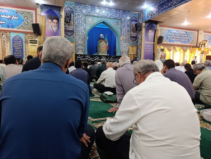 تصاویر/ آیین عبادی سیاسی نمازجمعه امروز شهر بوشهر