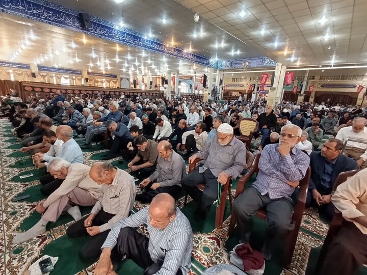 تصاویر/ آیین عبادی سیاسی نمازجمعه امروز شهر بوشهر