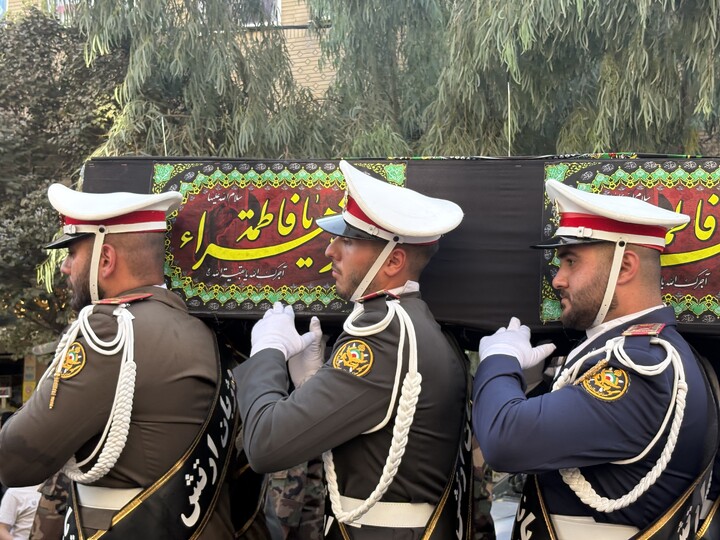 ⚫️ مراسم تشییع و بزرگداشت پدر شهید امیر سپهبد موسوی در قم