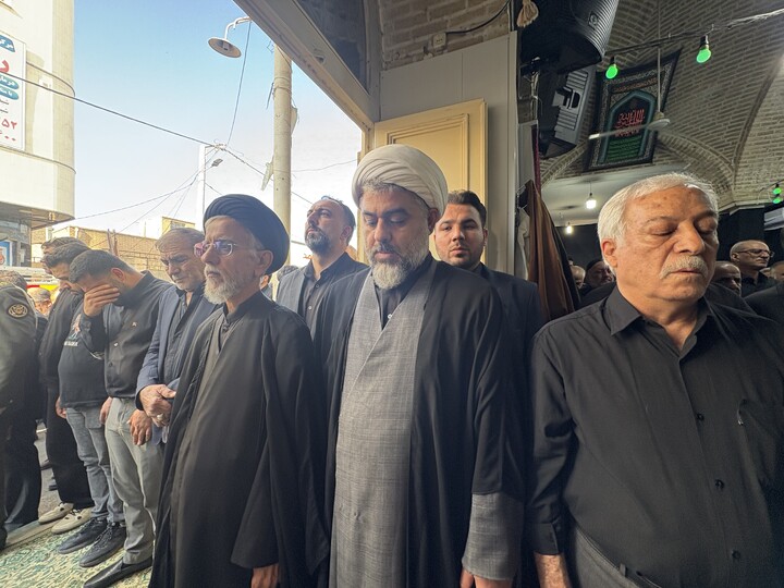 ⚫️ مراسم تشییع و بزرگداشت پدر شهید امیر سپهبد موسوی در قم