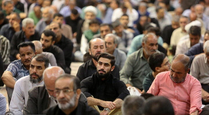 محفل عزاداری شب نخست ایام فاطمیه در حرم مطهر فاطمه ثانی(س)