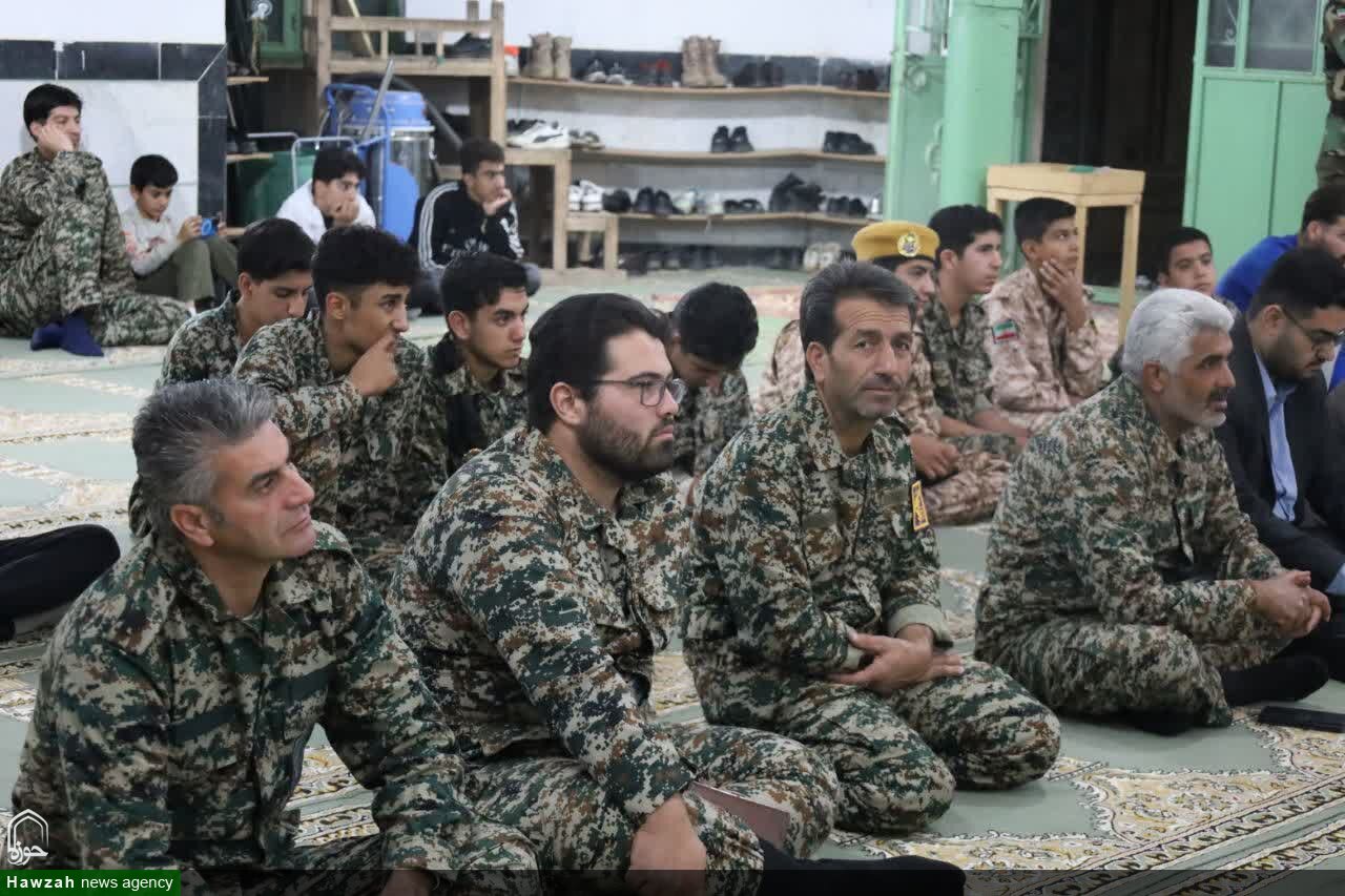 تجلیل از بسیجیان پایگاه مقاومت بسیج ظفر روستای بیجن‌آباد