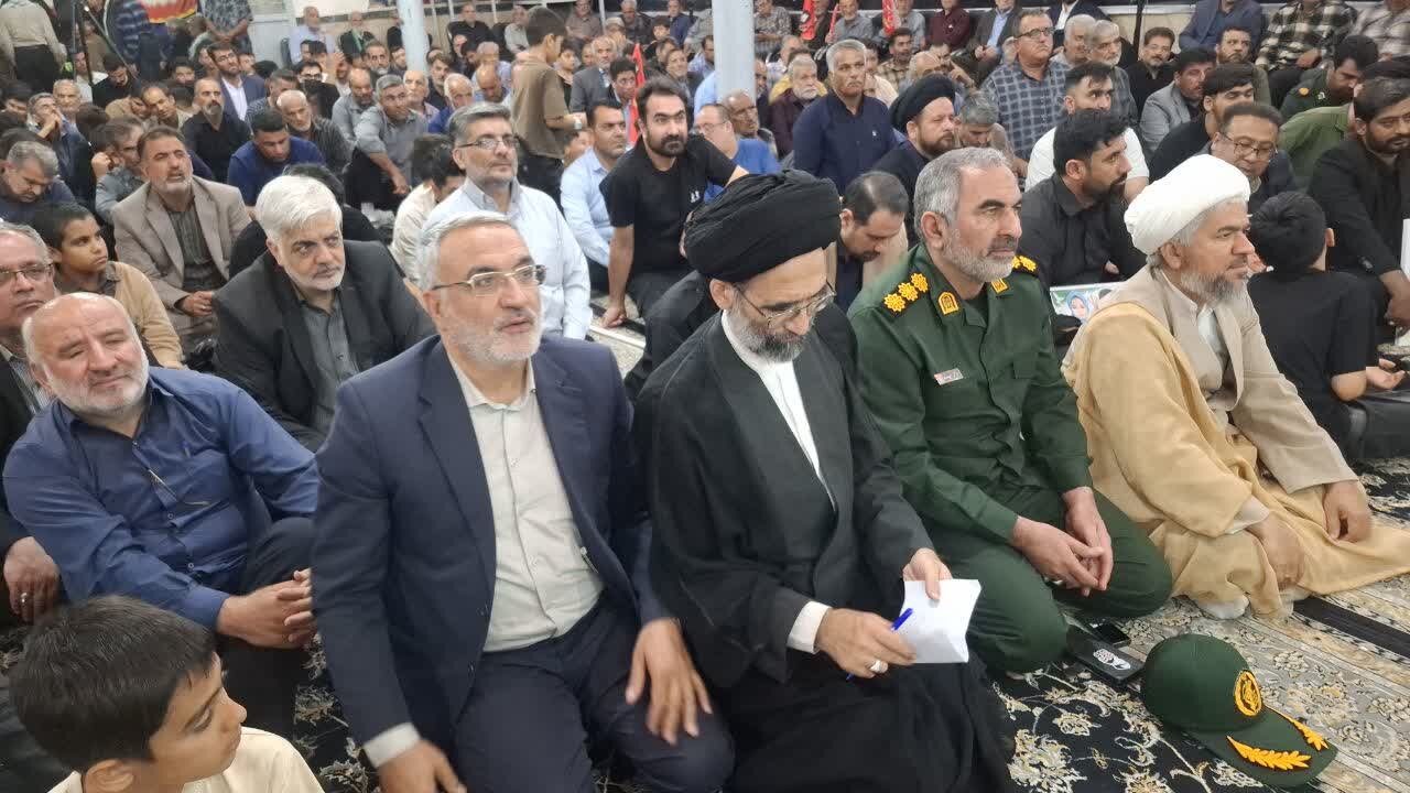 دهمین یادواره شهدای روستای سن‌سن برگزار شد+فیلم