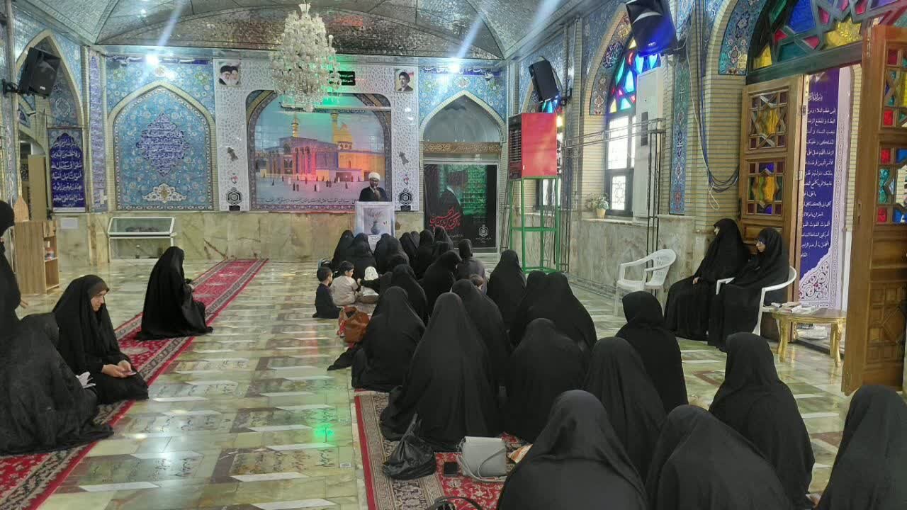 اختتامیه طرح «اربعین تعالی» مدارس علمیه فاطمیه مهدی‌شهر و عصمتیه سمنان
