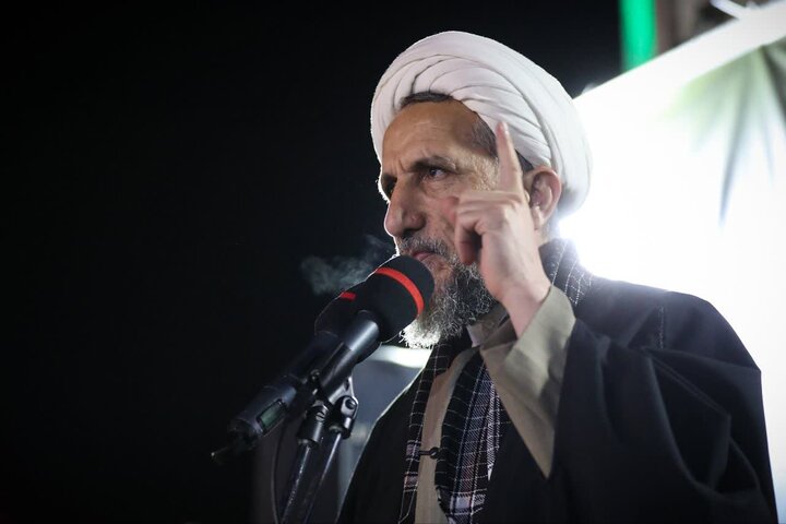 تصاویر / حضور امام جمعه قزوین در اجتماع مردم استان زنجان