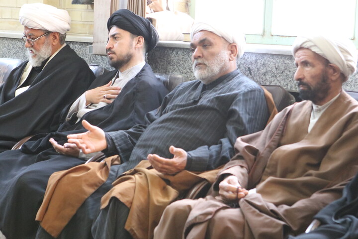 تصاویر/ روز اول فاطمیه اول در مدرسه علمیه آیت الله آخوند (ره)