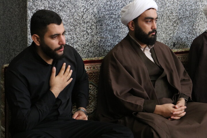 تصاویر/ روز اول فاطمیه اول در مدرسه علمیه آیت الله آخوند (ره)