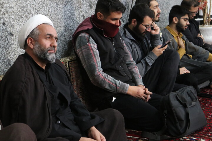 تصاویر/ روز اول فاطمیه اول در مدرسه علمیه آیت الله آخوند (ره)