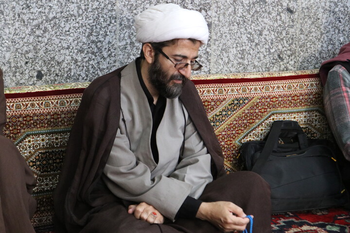 تصاویر/ روز اول فاطمیه اول در مدرسه علمیه آیت الله آخوند (ره)
