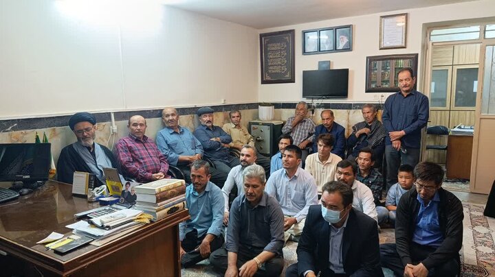 تصاویر/ دیدار جمعی از بزرگان اهل تشیع و اهل تسنن گرمسار به صورت جداگانه با امام جمعه گرمسار