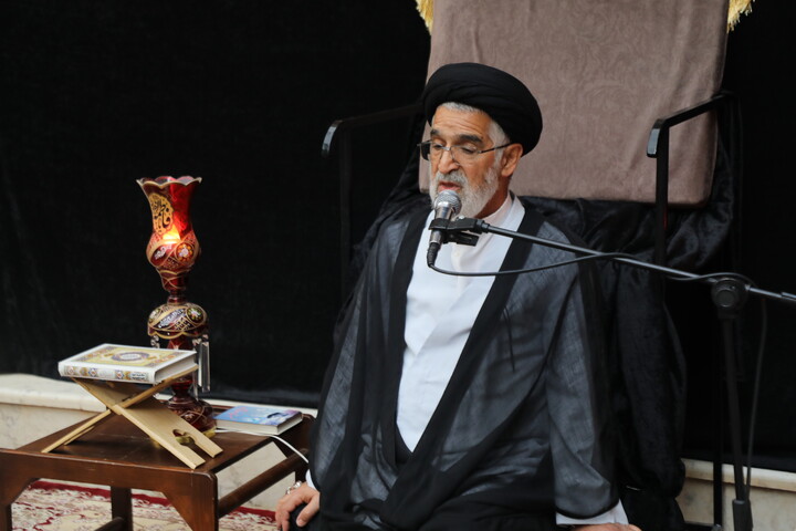 تصاویر / اولین روز از مراسم عزاداری فاطمیه اول در  حوزه علمیه یزد برگزار شد