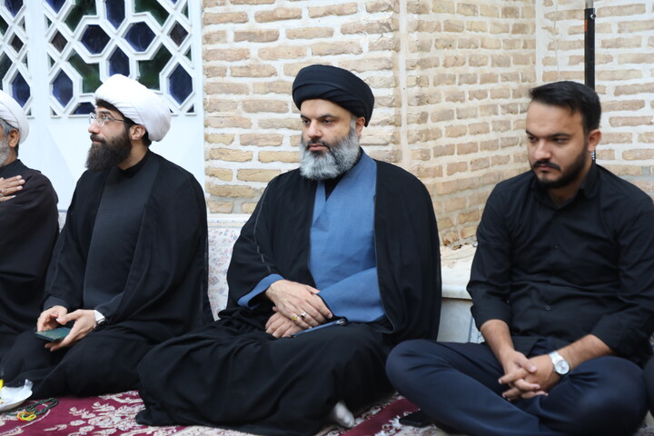 تصاویر / اولین روز از مراسم عزاداری فاطمیه اول در  حوزه علمیه یزد برگزار شد