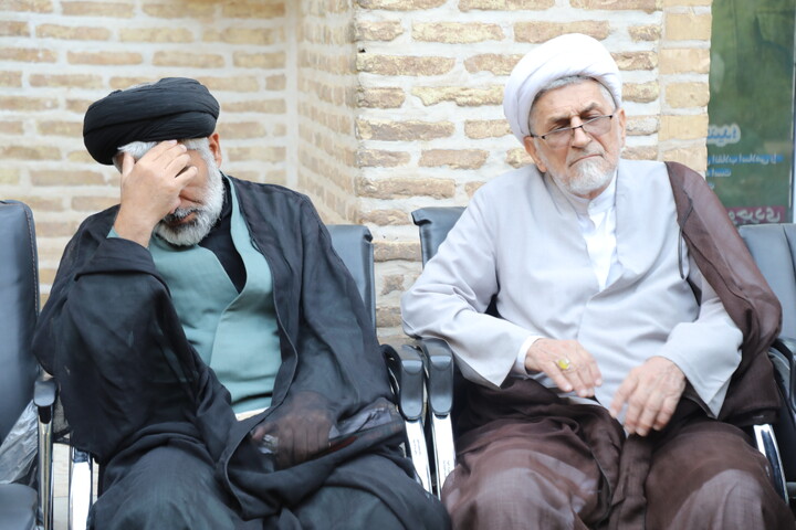 تصاویر / اولین روز از مراسم عزاداری فاطمیه اول در  حوزه علمیه یزد برگزار شد
