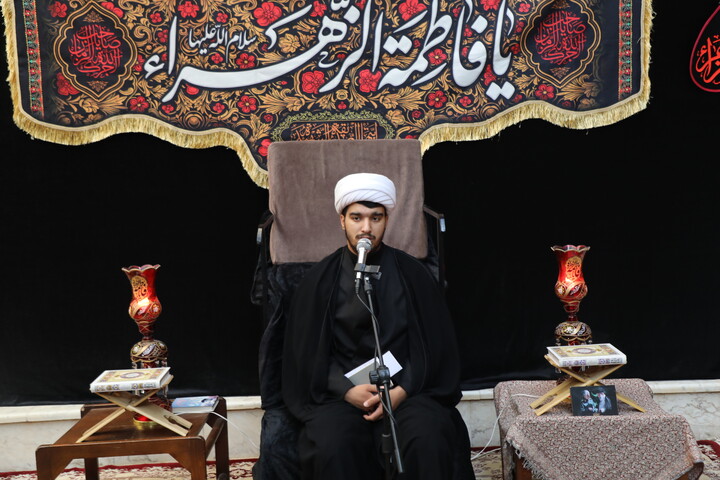تصاویر / اولین روز از مراسم عزاداری فاطمیه اول در  حوزه علمیه یزد برگزار شد