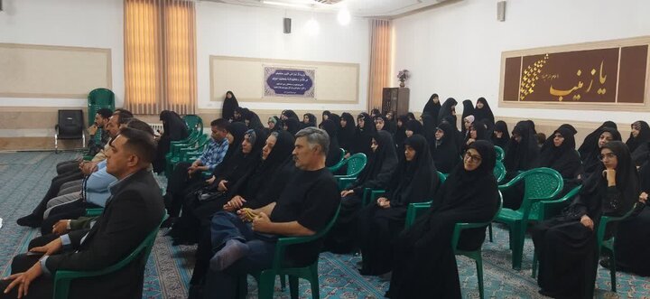 تصاویر/ مراسم اختتامیه طرح «اربعین تعالی» در مدرسه علمیه حضرت زینب(س) کرمان