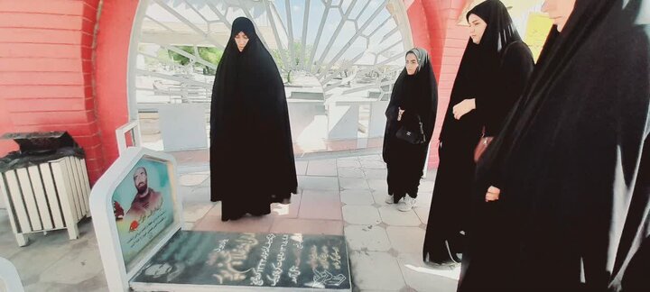 تصاویر/ اختتامیه طرح اربعین تعالی طلاب مدرسه علمیه الزهرا (س) جیرفت