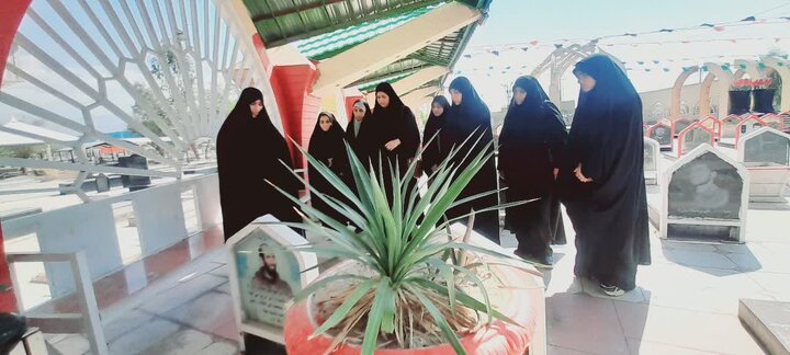 تصاویر/ اختتامیه طرح اربعین تعالی طلاب مدرسه علمیه الزهرا (س) جیرفت