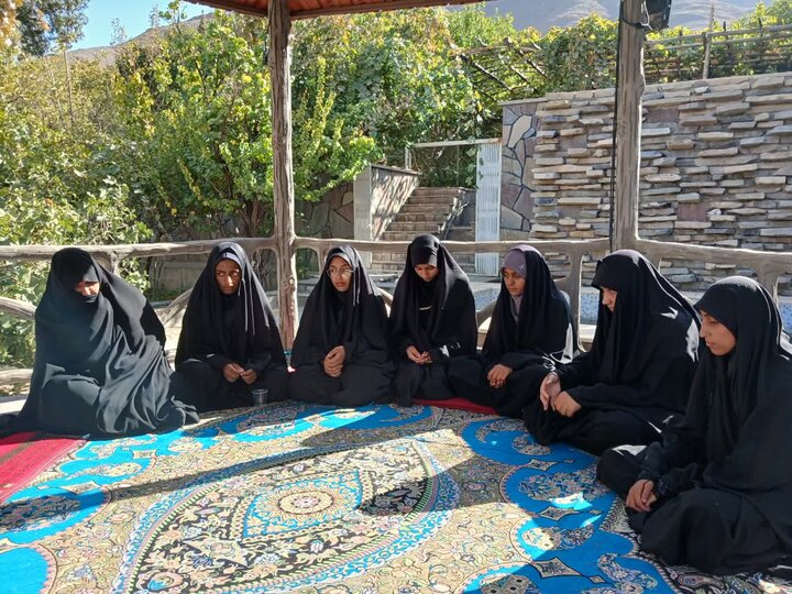تصاویر/ اختتامیه طرح اربعین تعالی طلاب مدرسه علمیه الزهرا(س) شهداد