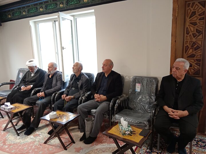 تصاویر/ جلسه عزای فاطمی در روز شهادت حضرت زهرا (س) در دفتر آیت الله العظمی جوادی آملی در شهرستان آمل