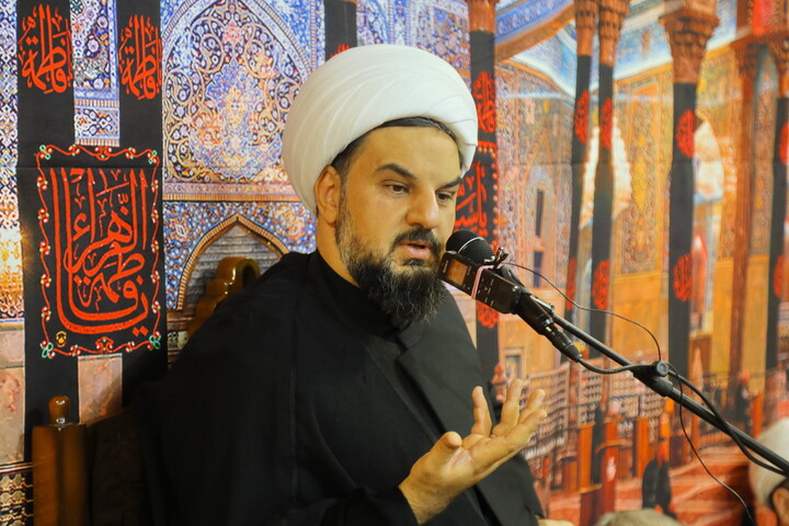 تصاویر / مراسم عزاداری شهادت حضرت فاطمه زهرا (س) در بیت آیت الله فقیهی