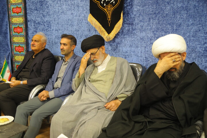 تصاویر / مراسم عزاداری شهادت حضرت فاطمه زهرا (س) در بیت آیت الله فقیهی
