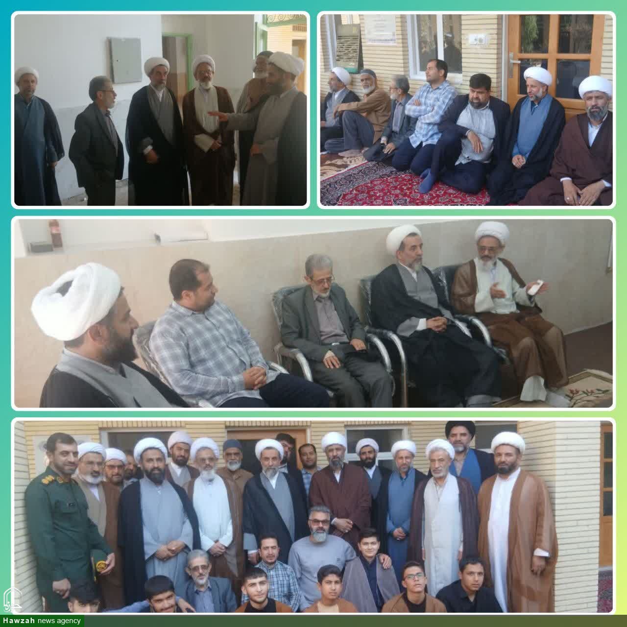 بازدید جانشین مدیر مرکز مدیریت حوزه علمیه اصفهان از مدرسه علمیه امام خمینی(ره) فلاورجان