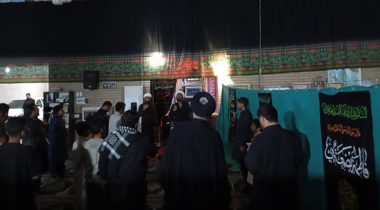 مراسم‌سوگواری شهادت حضرت زهرا(س) مدرسه علمیه الزهرا(س) رمشک