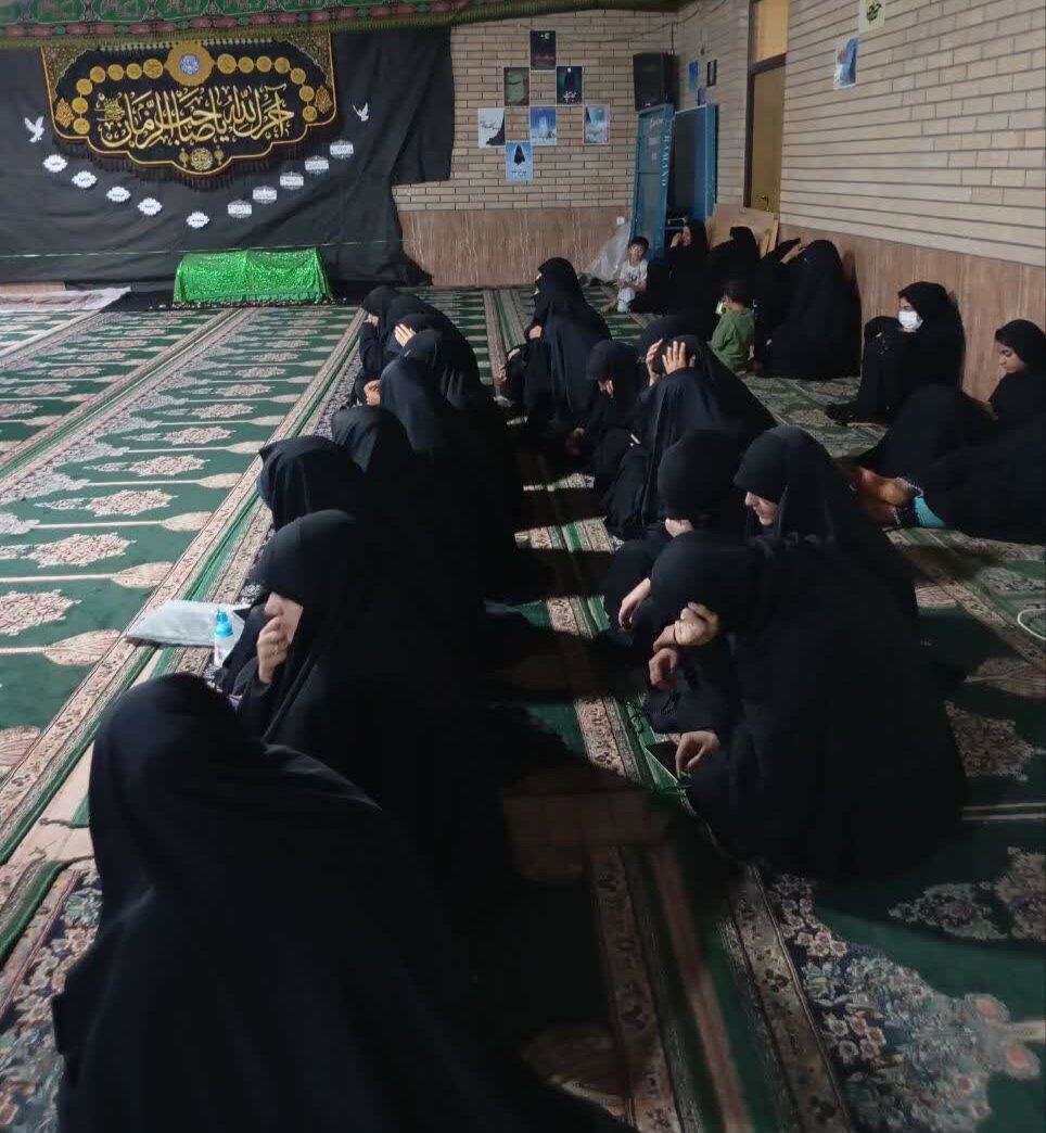 مراسم‌سوگواری شهادت حضرت زهرا(س) مدرسه علمیه الزهرا(س) رمشک