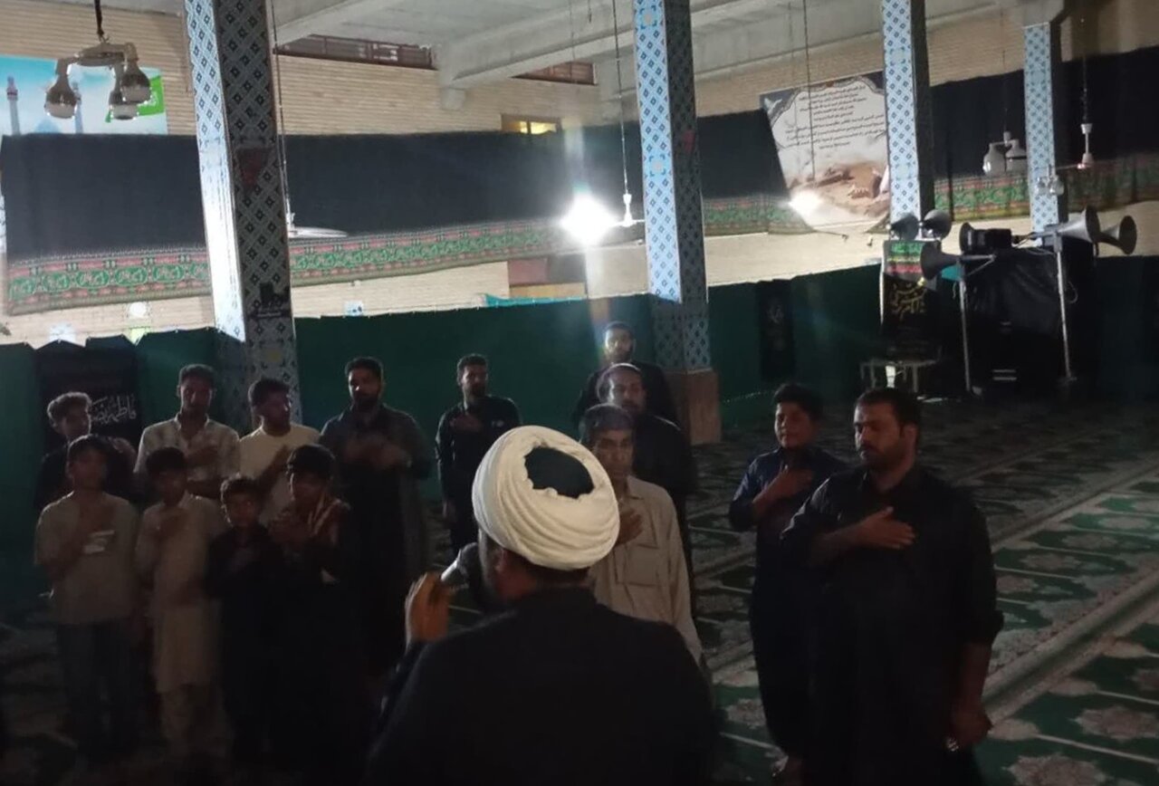 مراسم‌سوگواری شهادت حضرت زهرا(س) مدرسه علمیه الزهرا(س) رمشک