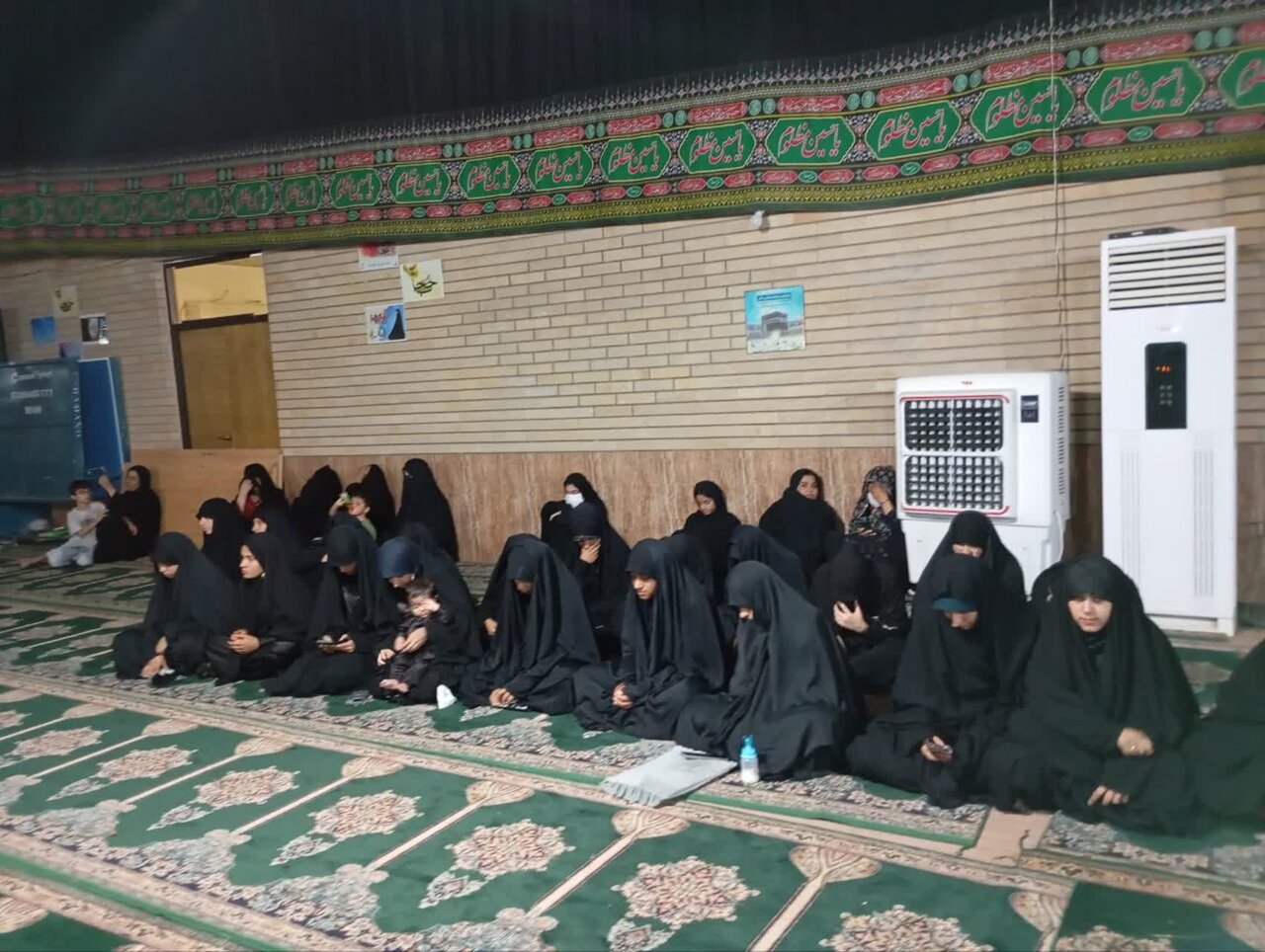 مراسم‌سوگواری شهادت حضرت زهرا(س) مدرسه علمیه الزهرا(س) رمشک