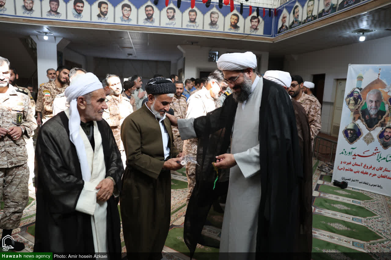 تصاویر / دیدار علمای اهل تسنن و ائمه جمعه منطقه مرزی ازگله با نماینده ولی فقیه در استان همدان