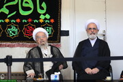 Photos/La cérémonie de deuil pour le martyre de Hazrat Fatima(SA) au bureau du Grand Ayatollah Makarem Shirazi à Qom