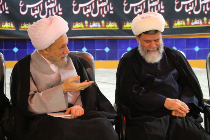 مراسم عزاداری شهادت حضرت زهرا(س) در مرکز مدیریت حوزه‌ علمیه استان فارس