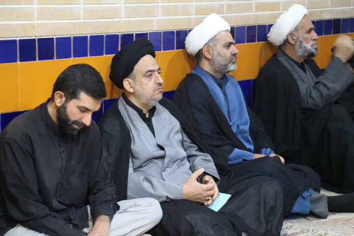مراسم عزاداری شهادت حضرت زهرا(س) در مرکز مدیریت حوزه‌ علمیه استان فارس