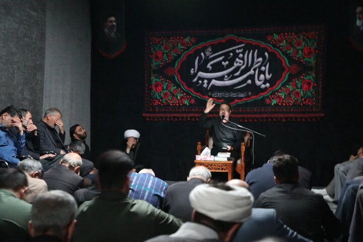 تصاویر/ مراسم عزاداری شهادت حضرت فاطمه زهرا(س) در دفتر نماینده ولی‌فقیه در استان سمنان