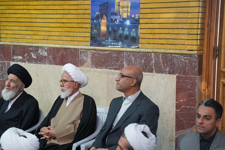 تصاویر| بزرگداشت ارتحال آیت‌الله‌العظمی شبیری زنجانی(ره) حوزه علمیه کرمانشاه