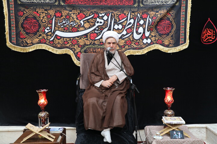 دومین روز از مراسم عزاداری فاطمیه اول در حوزه علمیه یزد برگزار شد