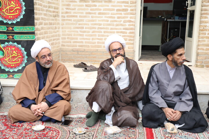 دومین روز از مراسم عزاداری فاطمیه اول در حوزه علمیه یزد برگزار شد