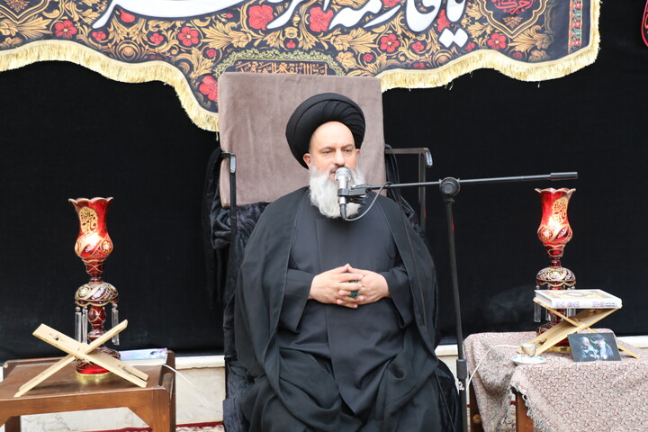 دومین روز از مراسم عزاداری فاطمیه اول در حوزه علمیه یزد برگزار شد