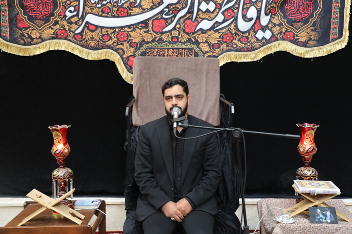 دومین روز از مراسم عزاداری فاطمیه اول در حوزه علمیه یزد برگزار شد