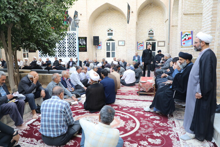 دومین روز از مراسم عزاداری فاطمیه اول در حوزه علمیه یزد برگزار شد
