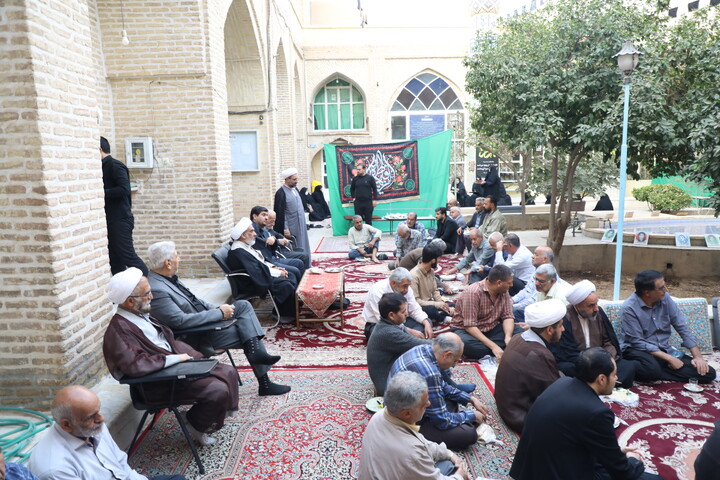 دومین روز از مراسم عزاداری فاطمیه اول در حوزه علمیه یزد برگزار شد