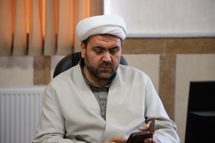 تصاویر/ نشست خبری مدیر حوزه‌ علمیه خواهران استان آذربایجان شرقی