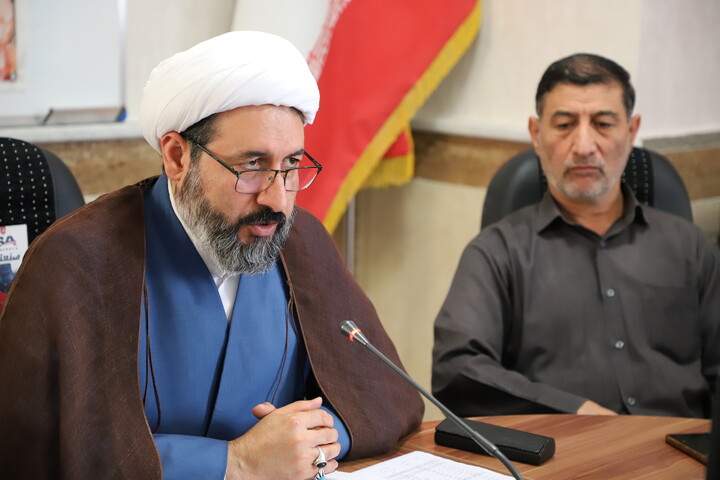 تصاویر/ نشست خبری مدیر حوزه‌ علمیه خواهران استان آذربایجان شرقی