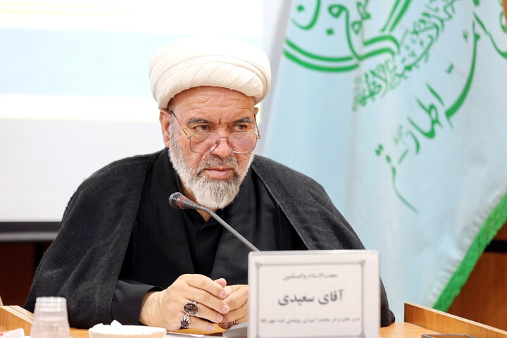 تصاویر/ نشست خبری معاون پژوهش مجتمع آموزشی پژوهشی ائمه اطهار