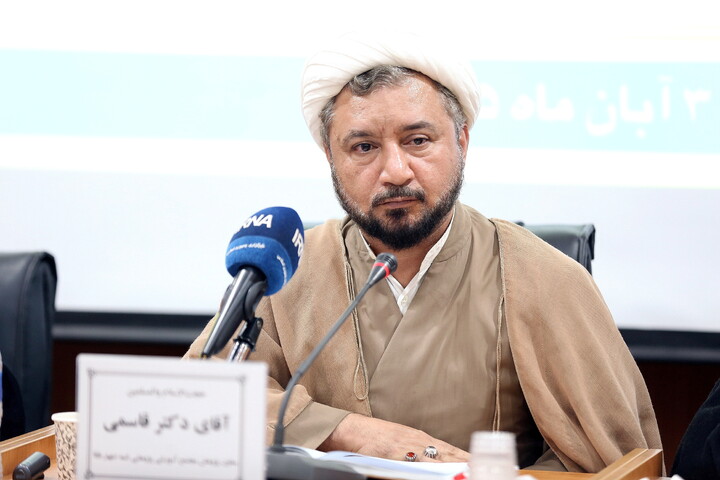 تصاویر/ نشست خبری معاون پژوهش مجتمع آموزشی پژوهشی ائمه اطهار