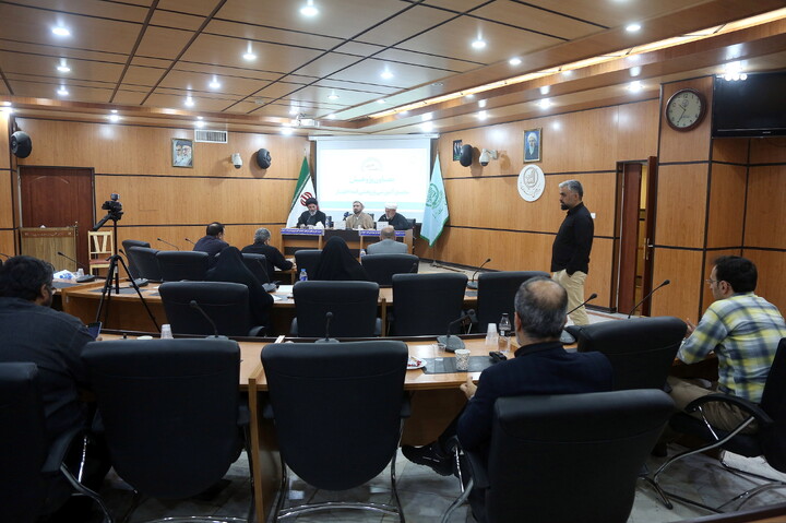 تصاویر/ نشست خبری معاون پژوهش مجتمع آموزشی پژوهشی ائمه اطهار