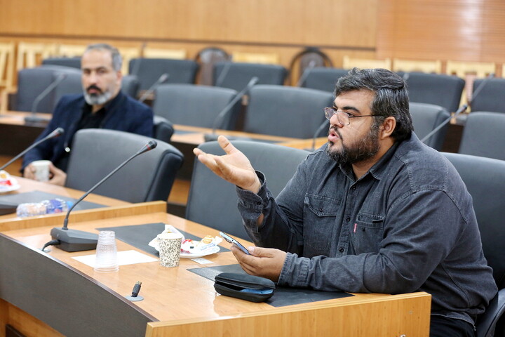 تصاویر/ نشست خبری معاون پژوهش مجتمع آموزشی پژوهشی ائمه اطهار