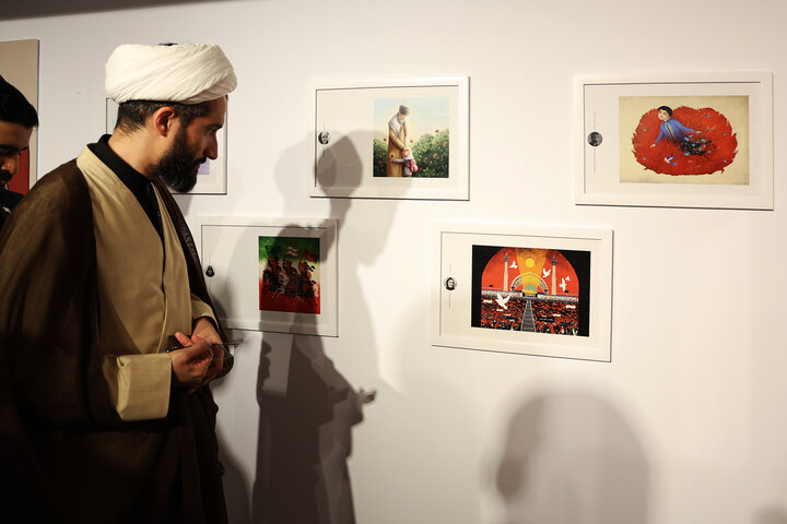 تصاویر/  افتتاح نمایشگاه تصویرسازی «با هم برای ایران»