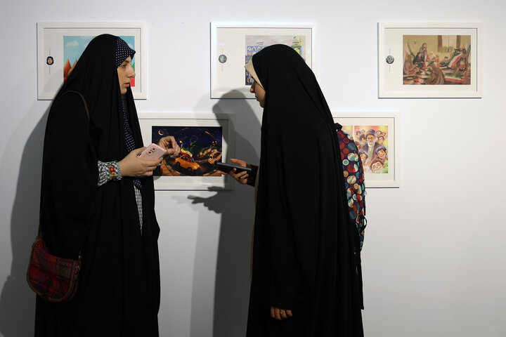 تصاویر/  افتتاح نمایشگاه تصویرسازی «با هم برای ایران»